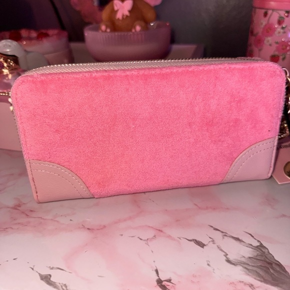Juicy Couture Lovers Club LG ZA Pink Lemonade Wallet - Picture 4 of 5